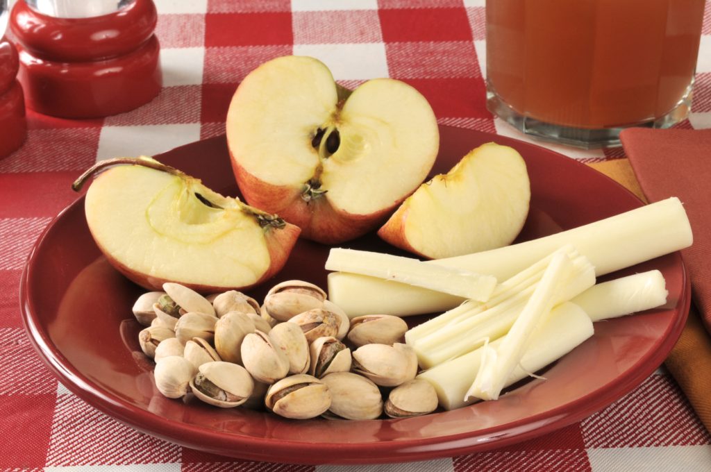 Keeping healthy snacks available will help you with weight maintenance during the holidays. 